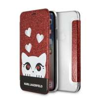 Etui Karl Lagerfeld Klflbkpxvdcre iPhone X/xs Red/czerwony Book Valentine Case