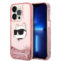 Etui Karl Lagerfeld Klhcp14llnchcp Iphone 14 Pro 6,1" Różowy/pink Hardcase Glitter Choupette Head Case