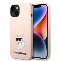 Etui Karl Lagerfeld Klhcp14msnchbcp Iphone 14 Plus 6,7" Hardcase Różowy/pink Silicone Choupette Case