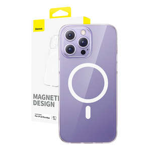 Etui Magnetyczne Etui na telefon iPhone 14 Pro Max Baseus OS-Lucent Series (Przezroczysty) Case