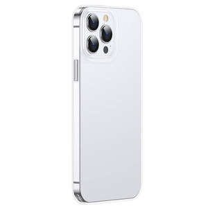 Etui Przeźroczyste Etui Baseus Simple Do iPhone 13 Pro (białe) Case