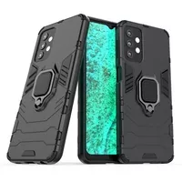 Etui Ring Armor pancerne hybrydowe etui pokrowiec + magnetyczny uchwyt Samsung Galaxy A33 5G czarny