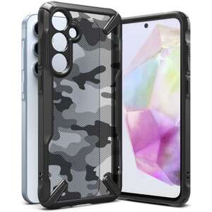 Etui Ringke Fusion X Samsung Galaxy A35 5g Camo Black Case