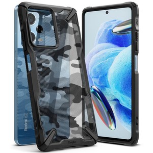 Etui Ringke Fusion X Xiaomi Redmi Note 12 Pro 5G / Poco X5 Pro 5G Camo Black Case