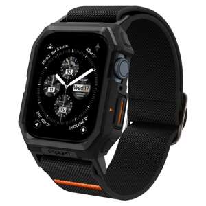 Etui SPIGEN LITE FIT ”PRO” APPLE WATCH 4 / 5 / 6 / 7 / 8 / 9 / SE (44 / 45 MM) MATTE BLACK