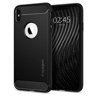 Etui SPIGEN Rugged Armor Apple Iphone X Xs Matte Black Czarne Case