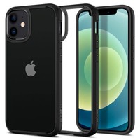 Etui SPIGEN Ultra Hybrid iPhone 12 Mini Matte Black Czarne Case