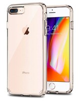 Etui SPIGEN Ultra Hybrid iPhone 7 Plus 8 Plus Przezroczyste Clear Przezroczysty Case