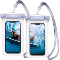 Etui Spigen A601 Wodoodporne Uniwersalne WATERPROOF CASE 2-PACK AQUA BLUE Case