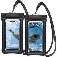 Etui Spigen A610 Wodoodporne Uniwersalne WATERPROOF FLOAT CASE 2-PACK BLACK