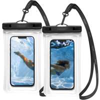 Etui Spigen A610 Wodoodporne Uniwersalne WATERPROOF FLOAT CASE 2-PACK CRYSTAL CLEAR