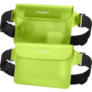 Etui Spigen A620 Universal Waterproof Waist Bag 2-pack Cactus Green Case