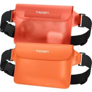 Etui Spigen A620 Universal Waterproof Waist Bag 2-pack Sunset Orange Case