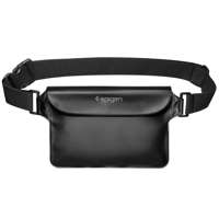 Etui Spigen A620 Uniwersalna Saszetka Wodoodporna Torebka Nerka Na Biodra Waterproof Waist Bag Black