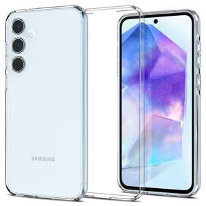 Etui Spigen Liquid Crystal Samsung Galaxy A55 5g Crystal Clear Case