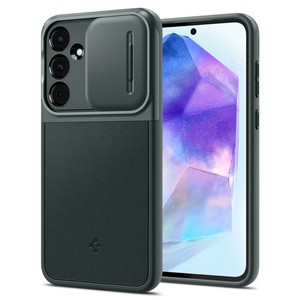 Etui Spigen Optik Armor Galaxy A55 5g Abyss Green Case