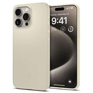 Etui Spigen Thin Fit iPhone 15 Pro Max Mute Beige Case