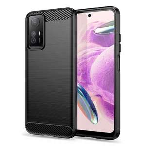 Etui Tech-Protect Tpucarbon Xiaomi Redmi Note 12S Black Case