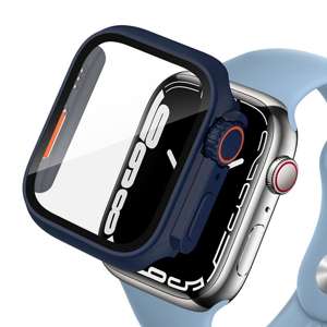 Etui Tech-protect Defense360 Apple Watch 4 / 5 / 6 / Se (44mm) Navy/orange Case