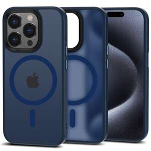 Etui Tech-protect Magmat Magsafe iPhone 15 Pro Max Matte Navy Case