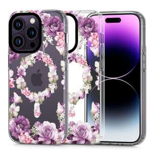 Etui Tech-protect Magmood Magsafe iPhone 13 Pro Max Rose Floral Case