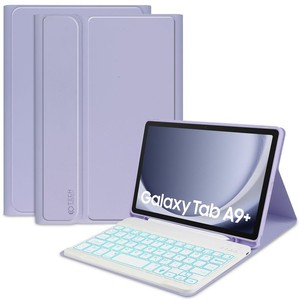 Etui Tech-protect Sc Pen + Keyboard Samsung Galaxy Tab A9+ Plus 11.0 X210 / X215 / X216 Violet Case