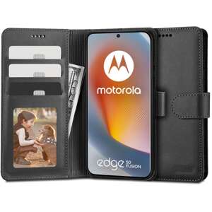 Etui Tech-protect Wallet Motorola Edge 50 Fusion 5g Black