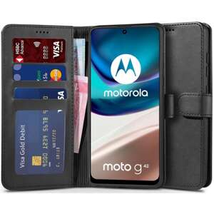 Etui Tech-protect Wallet Motorola Moto G42 Black Case