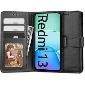 Etui Tech-protect Wallet Xiaomi Redmi 13 Black