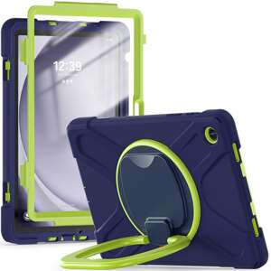 Etui Tech-protect X-armor Samsung Galaxy Tab A9+ Plus 11.0 X210 / X215 / X216 Navy Lime Case