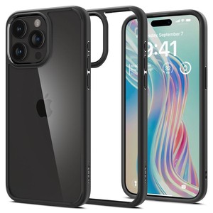 Etui iPhone 15 Pro Max Spigen Ultra Hybrid Matte Black Case