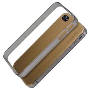 Etui iPhone 4 4S INCIPIO Le Deux Metal Złoty Pokrowiec