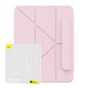 Etui magnetyczne Baseus Minimalist do iPad 10.2″ (2019 / 2020 / 2021) (baby pink)