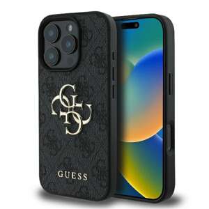 Guess GUHCP16X4GMGGR iPhone 16 Pro Max 6.9" czarny/black hardcase 4G Big Logo