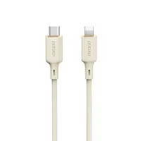 Kabel Dudao L7SCL USB-C - Lightning 30W 2m - beżowy