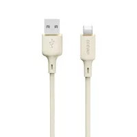 Kabel Dudao L7SL USB-A - Lightning 5A 1m - beżowy