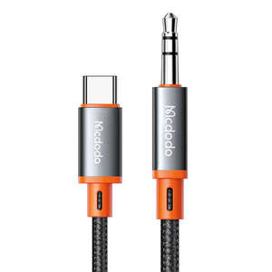 Kabel Mcdodo CA-900 USB-C do mini jack 3.5mm AUX, 1.8m (czarny)