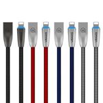 Kabel Pleciony USAMS Lightning U-Light 1,2m Niebieski