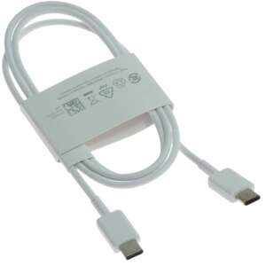 Kabel Samsung USB-C - USB-C EP-DN980 1m GALAXY Note 20 20 Plus 20 Ultra Biały Oryginalny