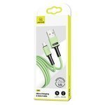 Kabel USAMS MicroUSB Fast Charge 1m Zielony