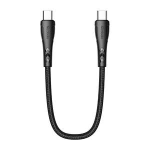 Kabel USB-C do USB-C Mcdodo CA-7640, PD 60W, 0.2m (czarny)