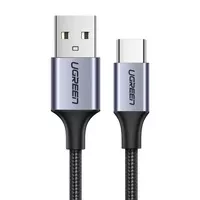 Kabel Ugreen US288 60128 USB-A / USB-C QC 3.0 3A 2m - szary