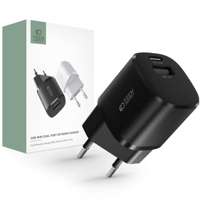 Ładowarka TECH-PROTECT C20W MINI 2-PORT NETWORK CHARGER PD20W/QC3.0 BLACK