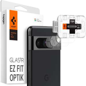 Osłona Aparatu Spigen Optik.tr ”ez Fit” Camera Protector 2-pack Google Pixel 8 Pro Crystal Clear