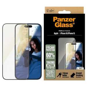 PanzerGlass EyeCare Screen Protector iPhone 16 6.1" Ultra-Wide Fit 2865