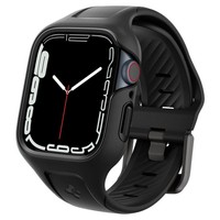 Pasek Spigen Liquid Air Pro Apple Watch 6 7 8 9 45mm Czarne