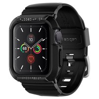 Pasek Spigen Rugged Armor Pro Apple Watch 9 8 7 SE 2022 38mm 40mm 41mm Czarny 