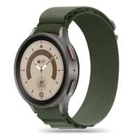 Pasek Tech-Protect Nylon Pro Samsung Galaxy Watch 4 / 5 / 5 Pro (40 / 42 / 44 / 45 / 46 Mm) Military Green