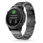 Pasek Tech-Protect Stainless Garmin Fenix 5 / 6 / 6 Pro / 7 Black