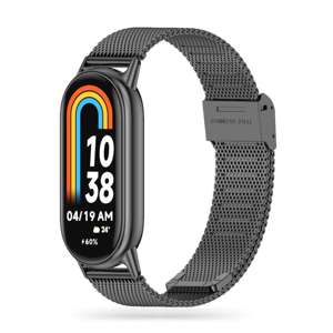 Pasek Tech-protect Milaneseband Xiaomi Smart Band 8 / 8 Nfc Black Case